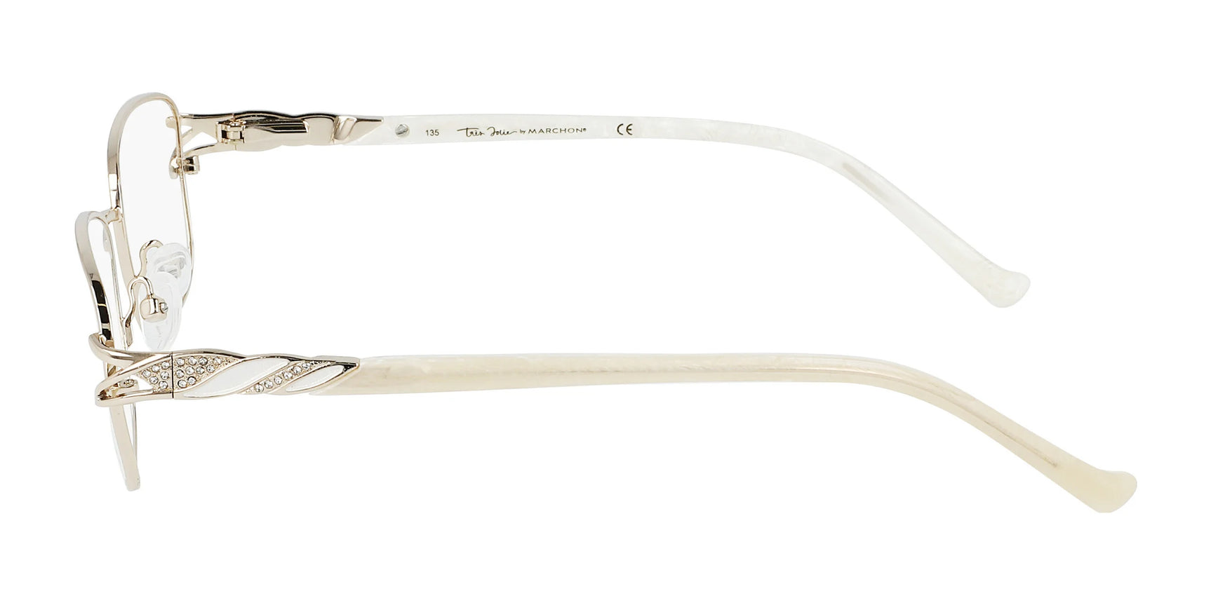 Marchon NYC TRES JOLIE 195 Eyeglasses Marchon NYC TRES JOLIE 195 Eyeglasses