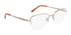 Marchon NYC TRES JOLIE 200 Eyeglasses / Lilac / Size 55