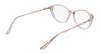 Marchon NYC TRES JOLIE 205 Eyeglasses / Pink Crystal / Size 54