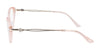 Marchon NYC TRES JOLIE 205 Eyeglasses / Pink Crystal / Size 54