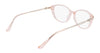 Marchon NYC TRES JOLIE 205 Eyeglasses / Pink Crystal / Size 54