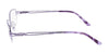 Marchon NYC TRES JOLIE 198 Eyeglasses / Light Blue / Size 58