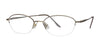 Marchon NYC TRES JOLIE 118 Eyeglasses / Champagne / Size 47