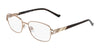 Marchon NYC TRES JOLIE 195 Eyeglasses / Light Brown / Size 49