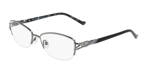 Marchon NYC TRES JOLIE 194 Eyeglasses / Gunmetal / Size 52