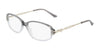 Marchon NYC TRES JOLIE 204 Eyeglasses / Grey Gradient / Size 53
