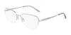 Marchon NYC TRES JOLIE 200 Eyeglasses / Silver / Size 55