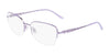 Marchon NYC TRES JOLIE 200 Eyeglasses / Lilac / Size 55
