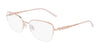 Marchon NYC TRES JOLIE 200 Eyeglasses / Rose Gold / Size 55