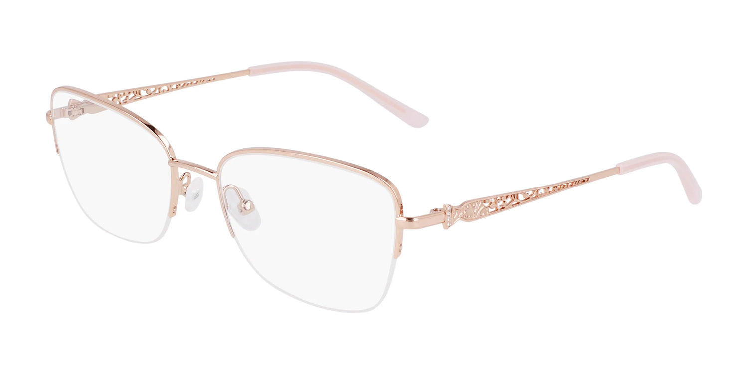 Marchon NYC TRES JOLIE 200 Eyeglasses Rose Gold Marchon NYC TRES JOLIE 200 Eyeglasses Rose Gold