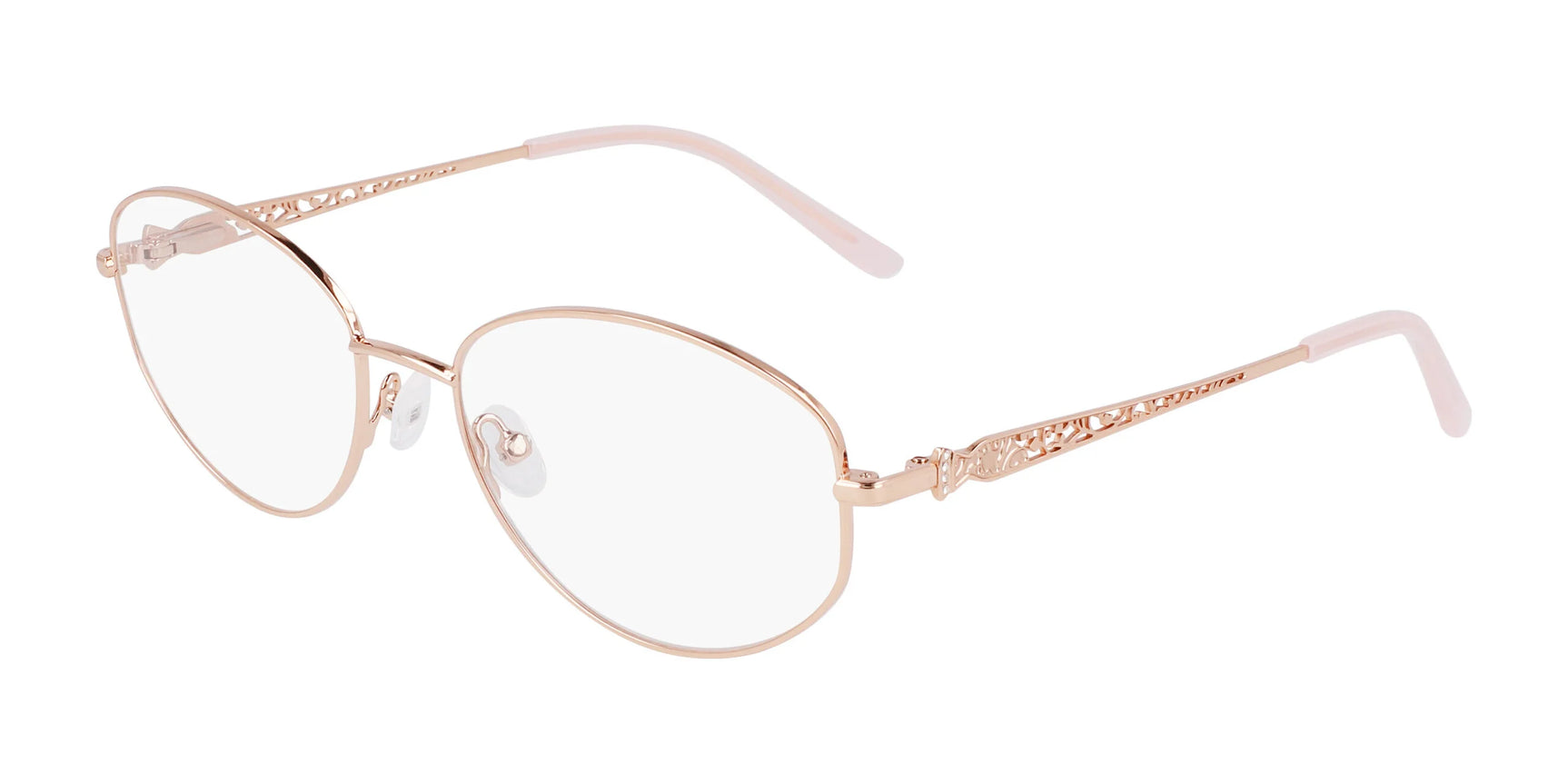 Marchon NYC TRES JOLIE 206 Eyeglasses Rose Gold Marchon NYC TRES JOLIE 206 Eyeglasses Rose Gold
