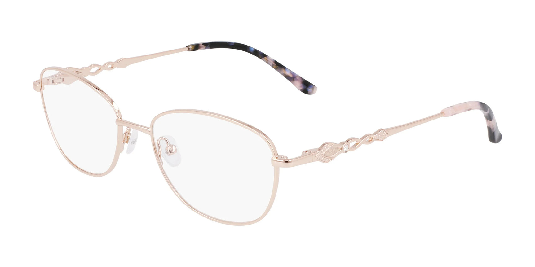 Marchon NYC TRES JOLIE 208 Eyeglasses Rose Gold Marchon NYC TRES JOLIE 208 Eyeglasses Rose Gold