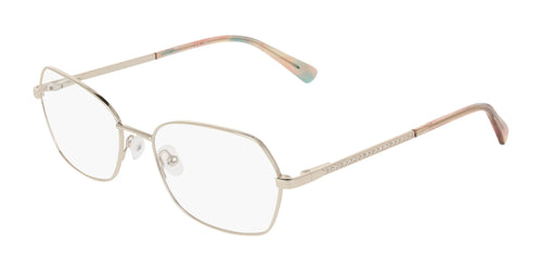 Marchon NYC TRES JOLIE 210 Eyeglasses / Size 54 / Gold