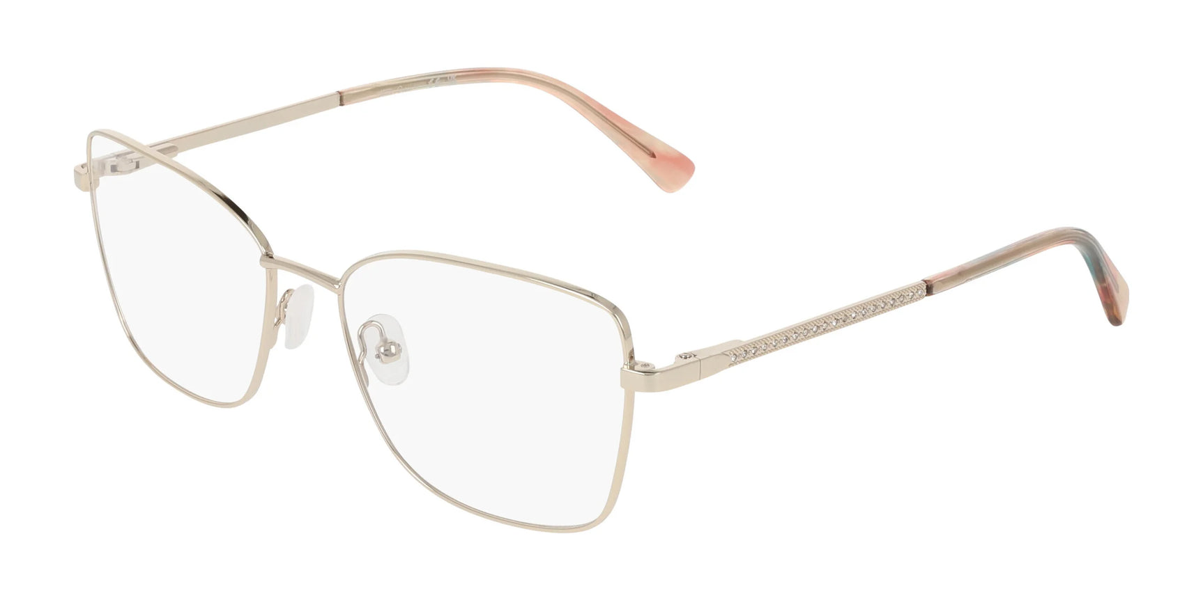 Marchon NYC TRES JOLIE 211 Eyeglasses Gold Marchon NYC TRES JOLIE 211 Eyeglasses Gold