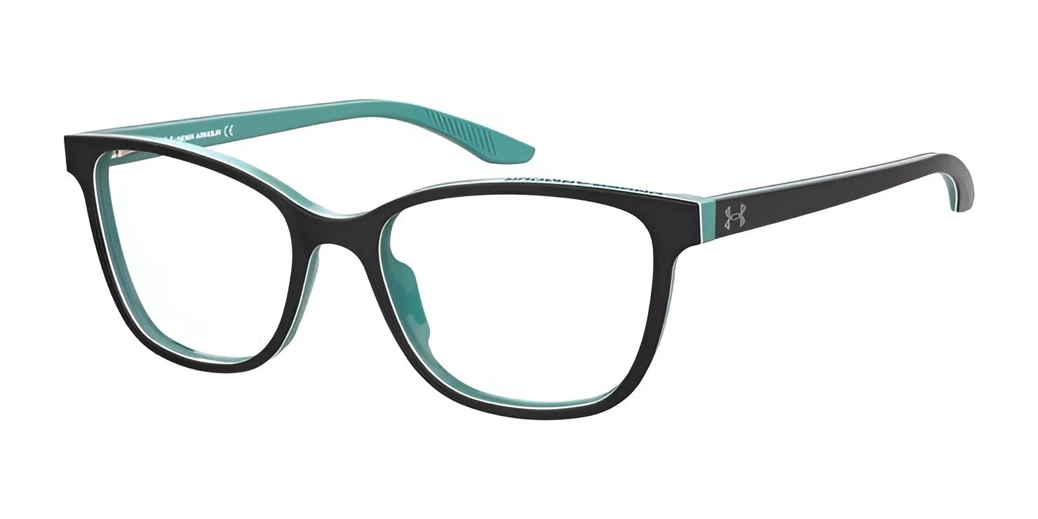 Under Armour 5036 Eyeglasses Blkturquo Under Armour 5036 Eyeglasses Blkturquo