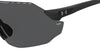 Under Armour HALFTIME Sunglasses / Mtt Black / Grey Oleophobic / Size Regular