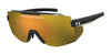 Under Armour SQD Sunglasses / Blk Gold B / Gold Mirror Oleophobic / Size Regular
