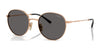 Vogue VJ1002 Sunglasses | Size 49 / Rose Gold / Black Smoke (3N 12.5%) №515287