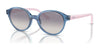 Vogue VJ2007 Sunglasses | Size 45 / Top Transparent Blue №28387B / Gradient Blue Mirror Silver (2N 32%)
