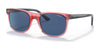 Vogue VJ2008 Sunglasses | Size 47 / Red Transparent №291080 / Dark Blue (3N 15.3%)
