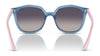 Vogue VJ2016 Sunglasses | Size 45 / Transparent Blue / Gradient Light Blue Mirror Silver (2N 32%) №28387B
