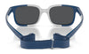 Vogue VJ2017 Sunglasses / Blue On Cream Rubber / Dark Grey (3N 9.3%) №297487 / Size 42