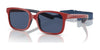 Vogue VJ2017 Sunglasses / Full Red On Blue Rubber / Dark Blue (3N 15.3%) №302680 / Size 42