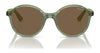 Vogue VJ2018 Sunglasses | Size 45 / Transparent Dark Green / Dark Brown (3N 13.3%) №306773