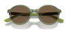 Vogue VJ2018 Sunglasses | Size 45 / Transparent Dark Green / Dark Brown (3N 13.3%) №306773