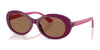 Vogue VJ2032 Sunglasses | Size 49 / Full Purple / Dark Brown (3N 9%) №321373
