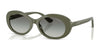 Vogue VJ2032 Sunglasses | Size 49 / Full Military Green / Grey Gradient (2N 26%) №326411