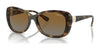 Vogue VO2943SB Sunglasses | Size 55 / Dark Havana / Brown Gradient (Polarized) (3P 14%) №W656T5