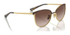 Vogue VO4002S Sunglasses | Size 55 / Top Matte Beige/Brushed Gold / Brown Gradient (3N 16%) №996S13