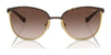 Vogue VO4002S Sunglasses | Size 55 / Top Matte Beige/Brushed Gold / Brown Gradient (3N 16%) №996S13