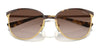 Vogue VO4002S Sunglasses | Size 55 / Top Matte Beige/Brushed Gold / Brown Gradient (3N 16%) №996S13
