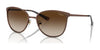Vogue VO4002S Sunglasses | Size 55 / Matte Brown / Brown Gradient (3N 16%) №934S13