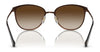 Vogue VO4002S Sunglasses | Size 55 / Top Matte Beige/Brushed Gold / Brown Gradient (3N 16%) №996S13