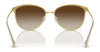 Vogue VO4002S Sunglasses | Size 55 / Top Matte Beige/Brushed Gold / Brown Gradient (3N 16%) №996S13