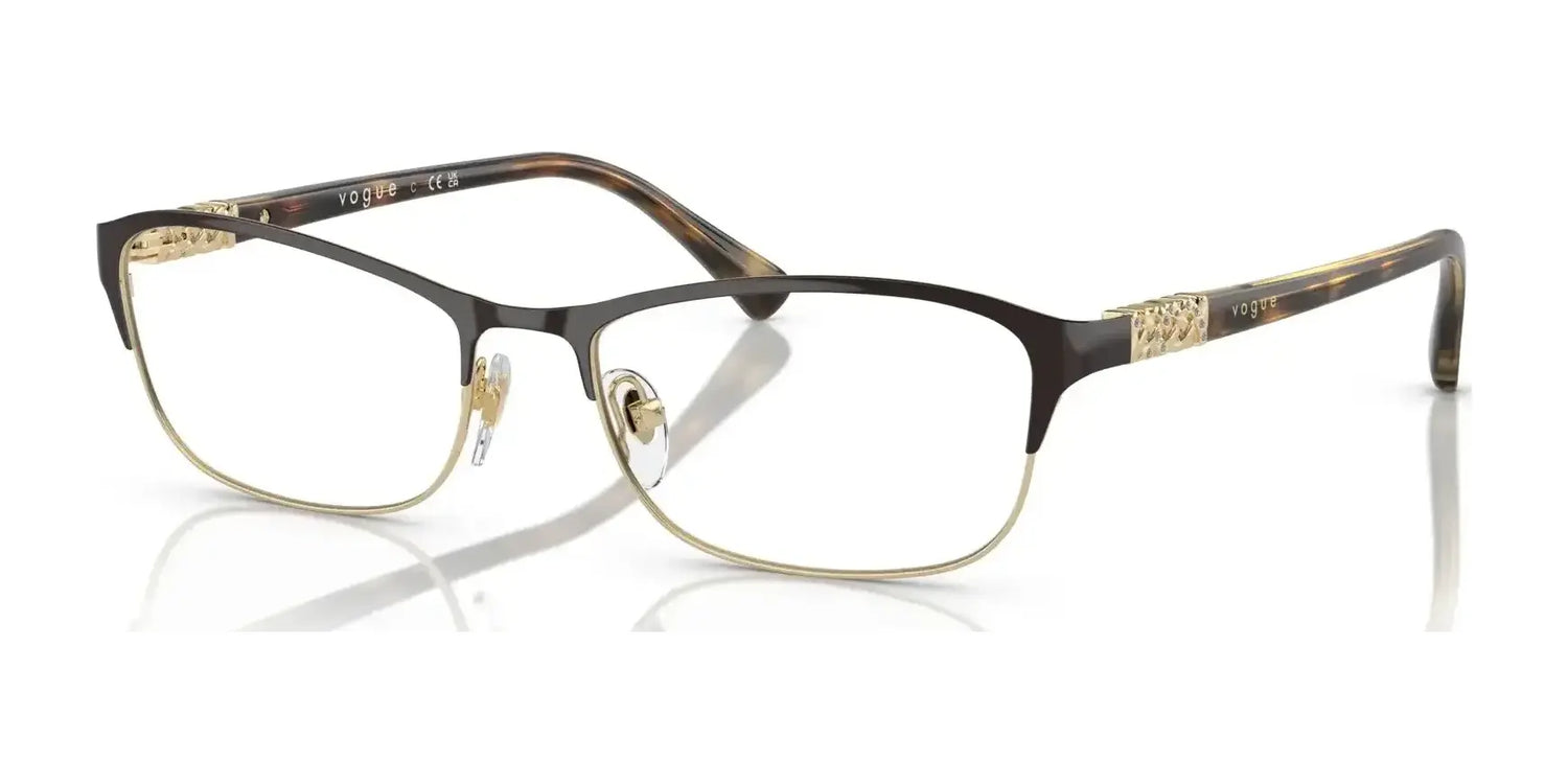 Vogue VO4057B Eyeglasses Brown Vogue VO4057B Eyeglasses Brown