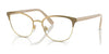 Vogue VO4088 Eyeglasses | Size 52 / Top Beige/Gold №5128
