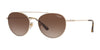 Vogue VO4129S Sunglasses | Size 53 / Pale Gold №848/13 / Brown Gradient (3N 16%)