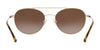 Vogue VO4129S Sunglasses | Size 53 / Pale Gold №848/13 / Brown Gradient (3N 16%)