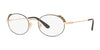 Vogue VO4132 Eyeglasses | Size 48 / Top Black/Gold №280