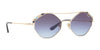 Vogue VO4134S Sunglasses | Size 53 / Pale Gold №848/4Q / Light Violet Grad Dark Grey (2N 22.9%)