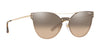 Vogue VO4135S Sunglasses | Size 141 / Pale Gold №848/3D / Brown Mirror Gradient Silver (2N 35%)