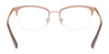 Vogue VO4144B Eyeglasses | Size 51 / Brushed Rose Gold/Rose Gold №5075