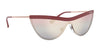 Vogue VO4148S Sunglasses / Top Red/Rose Gold №50756H / Light Blue/Violet Mirror Gold (2N 35.4%)