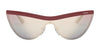 Vogue VO4148S Sunglasses / Top Red/Rose Gold №50756H / Light Blue/Violet Mirror Gold (2N 35.4%)