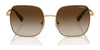 Vogue VO4175SB Sunglasses | Size 53 / Gold №280/13 / Brown Gradient (3N 16%)