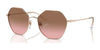 Vogue VO4180S Sunglasses | Size 54 / Rose Gold / Pink Gradient Brown (2N 21.4%) №507514